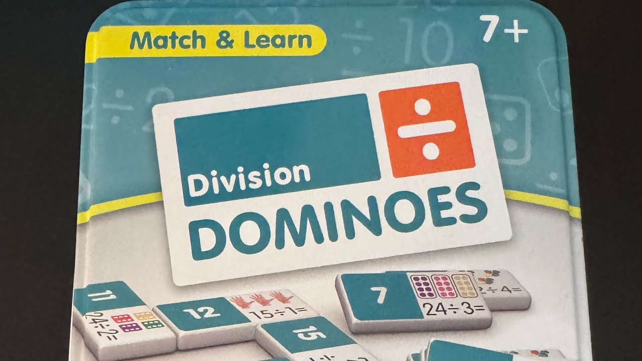 Play division dominoes with us! - YouTube