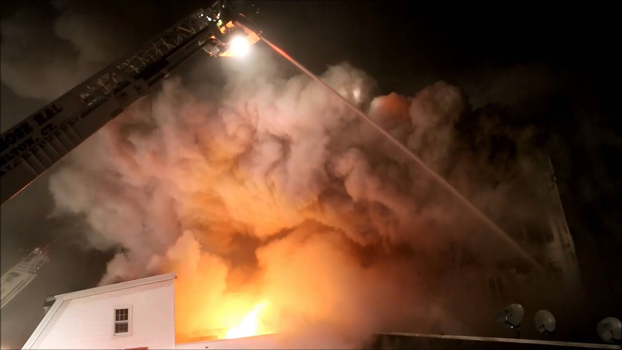 Howe Ave. 4th Alarm (Shelton, CT) 1/6/14