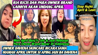 Download Lagu APRIL JADI REBUTAN PARA BRAND OWNER TERNAMA DI INDONESIA‼️RIA RICIS AKHIRNYA AKAN UNDANG APRIL LHO🤩 MP3