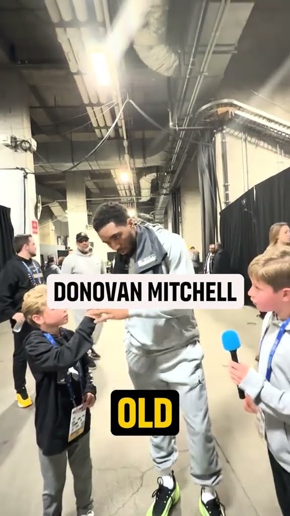Donovan Mitchell’s nickname is one of the best in the league ? (via @KidsSportsReporters/TT)