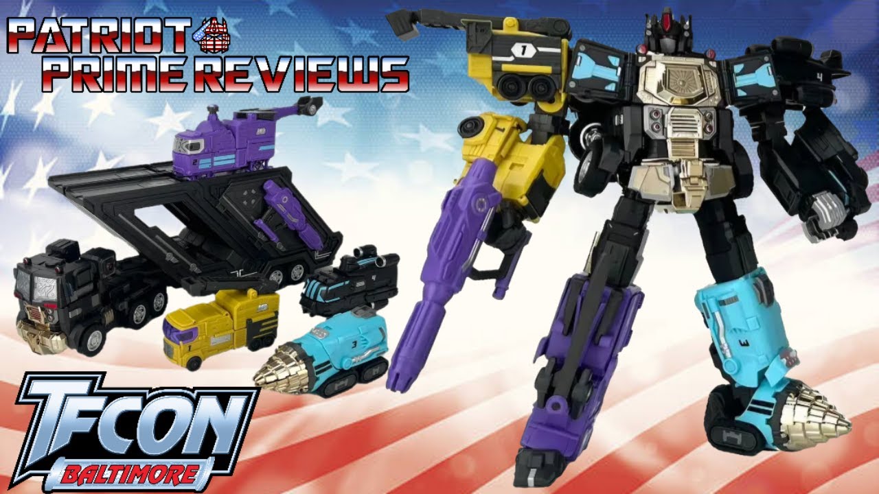 Patriot Prime Reviews the TFCON Baltimore Exclusive, Obsidian Commander.