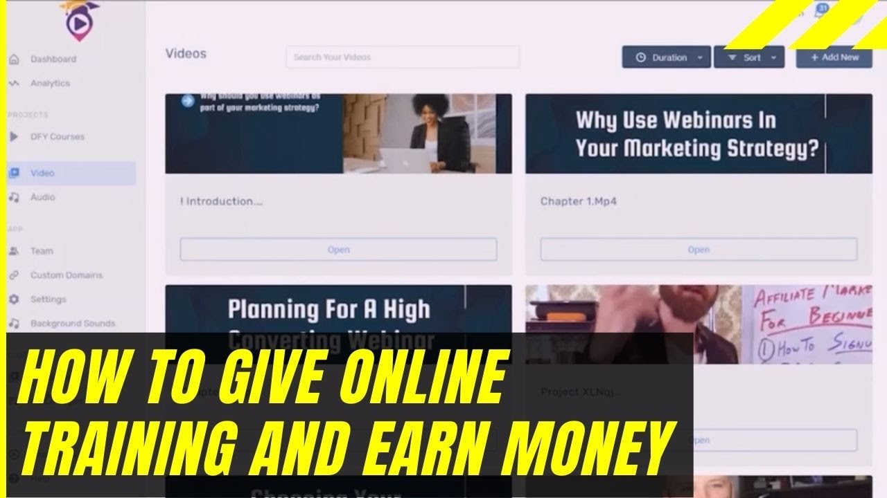 Coursium Demo - Creating eLearning Courses - How To Give Online Training And Earn Money