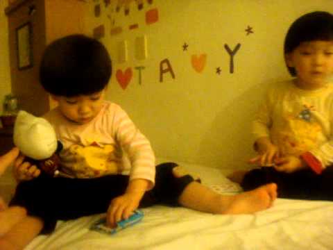 Twins小時候可愛對話