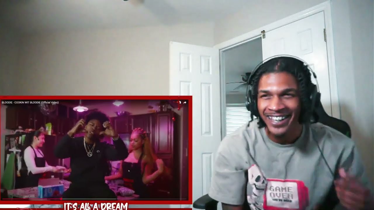 BLOODIE - COOKIN WIT BLOODIE | Kay Glizz ( Town Flows Performance ) REACTION