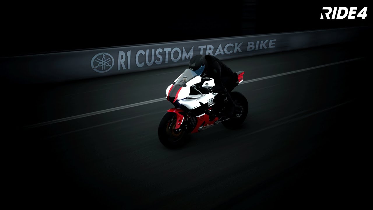Custom TRACK Build Yamaha R1 (200HP) AKRAPOVIC FULL EXHAUST - Ride 4 Gameplay [4K60FPS]