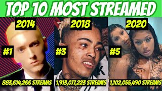 TOP 10 MOST Streamed Rap Songs OF EVERY YEAR! (2012-2022)