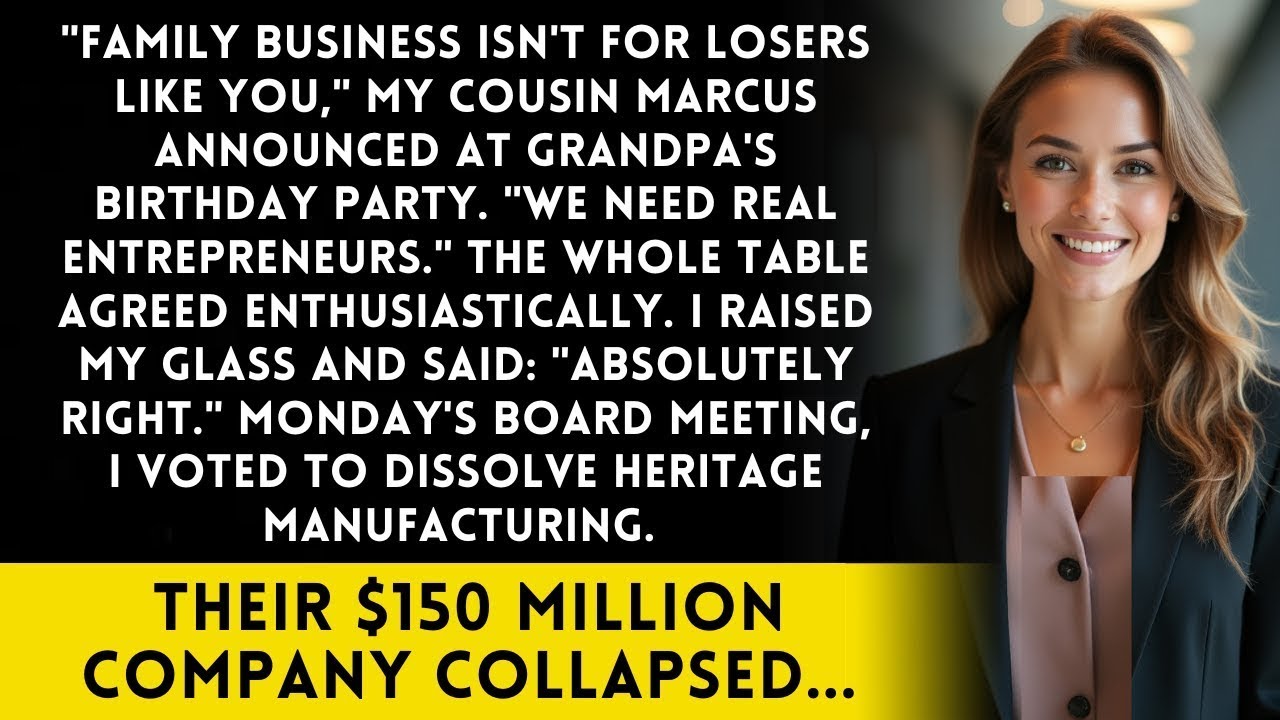 Cousins Said 'Family Business Isn't for Losers'—I Own the 150M Controlling Interest