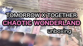 【開封動画】TXT / Chaotic Wonderland①