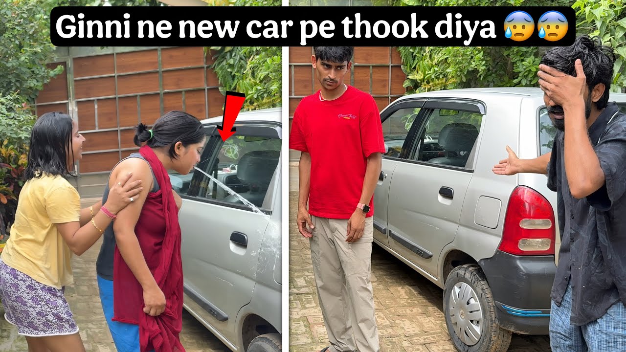 Ginni ne new car pe thook diya 😰😭 | Insult 