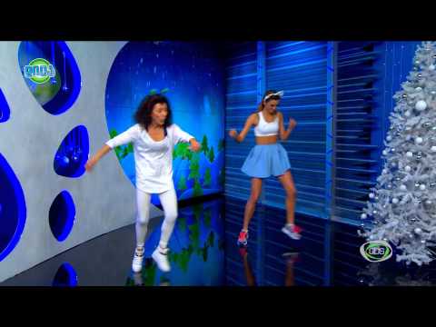 GDS დილა 31.12.2014 - ალექსანდრას და  ლა-ბელ მედიქალის ინსტრუქტორის ფიტნეს კლასი დილა-ში