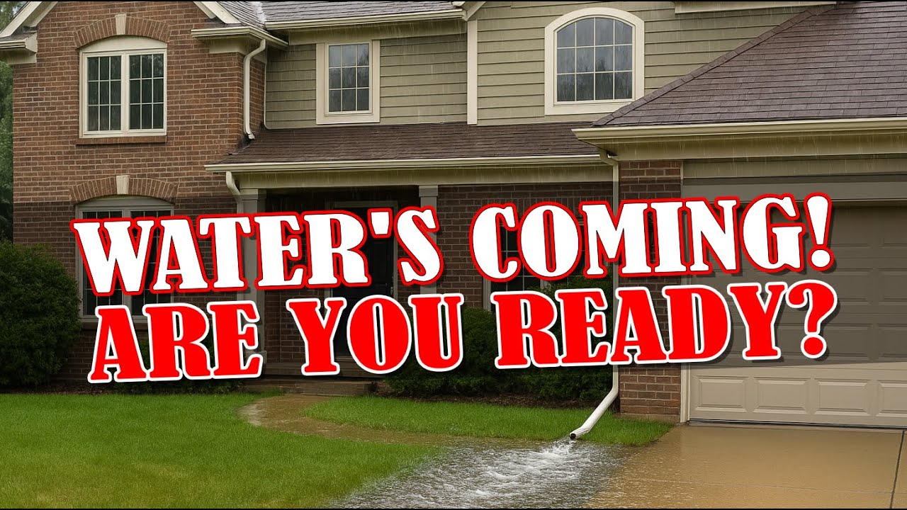 Two Job Examples: How to Install Underground Downspout Line, Catch Basin, and Pop-Up Emitters