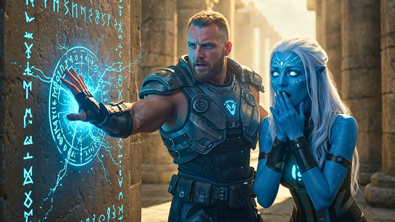 Alien-Mädchen zeigte dem Menschen eine alte Pyramide—doch bei seiner Berührung öffnete sich eine Tür