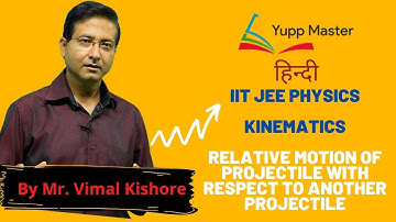 Kinematics-14 Relative Motion Of Projectile | IIT JEE Physics (English) | Class XI | Mr. Vimal