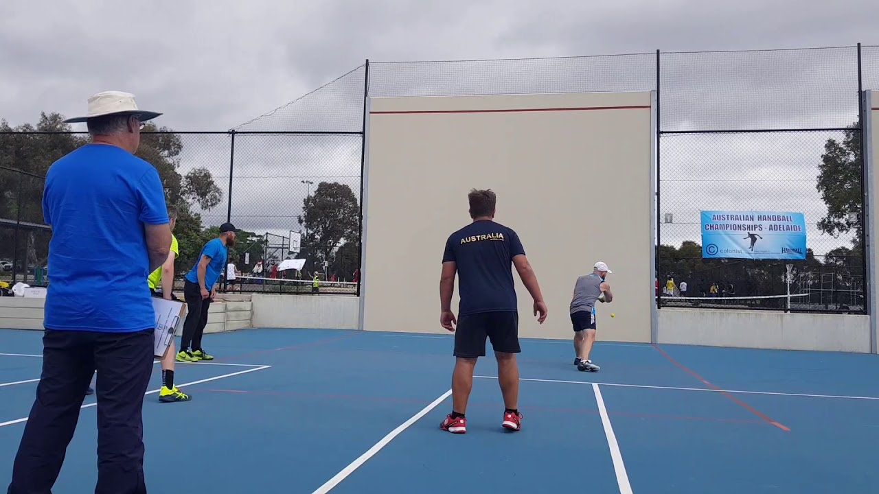 2017 AUSTRALIAN 1 WALL HANDBALL OPEN DOUBLES FINAL 2ND SET YouTube