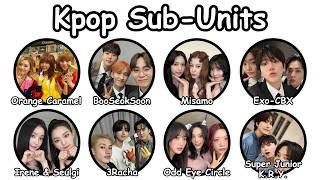 The Most Iconic Kpop Sub-Units Explained in 11 Minutes
