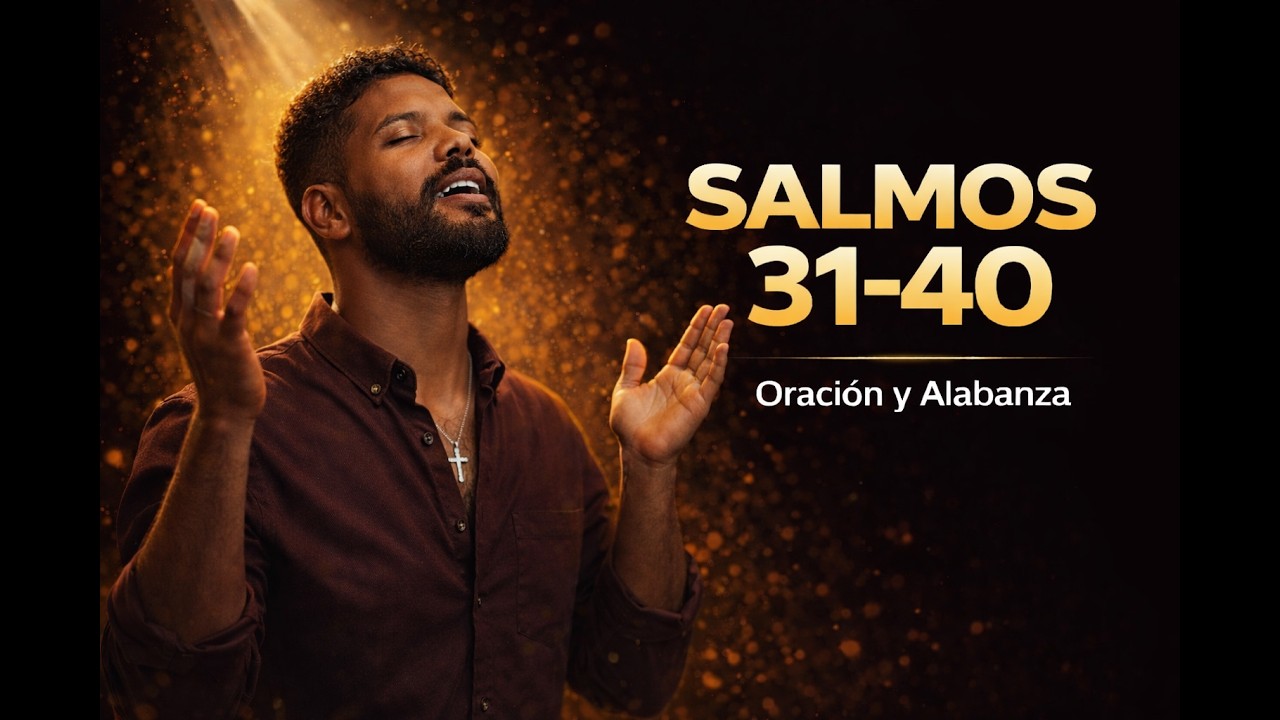 SALMOS 31–40 | Clamor, Refugio y Confianza en la Presencia de Dios | Oración Poderosa 🙏