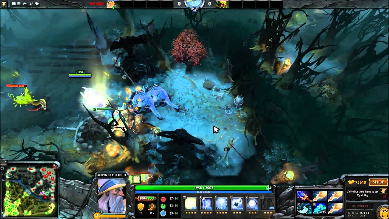 6.82 Dire Ancients Blocking and Dewarding