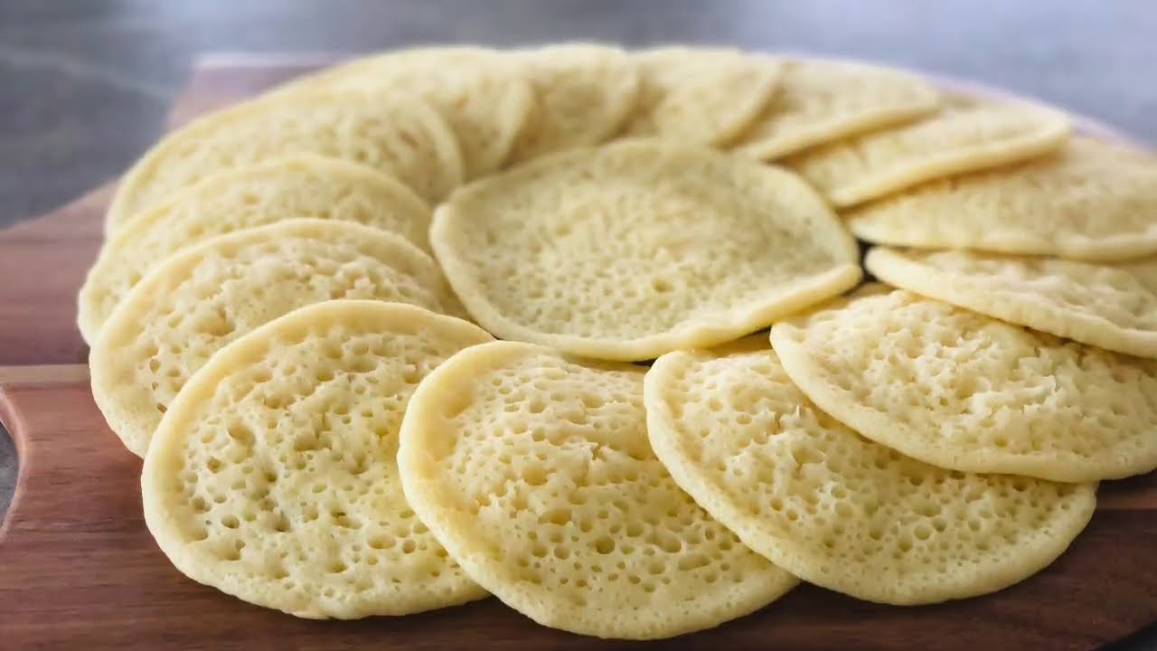 How To Make Easy Moroccan Pancakes -BAGHRIR- - YouTube