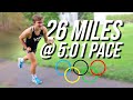How Far Can I Run Olympic Marathon Pace?