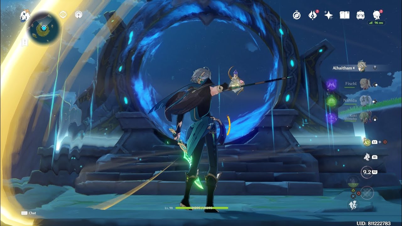 Trying Alhaitham Spread DPS in Floor 12 Spiral Abyss Genshin Impact