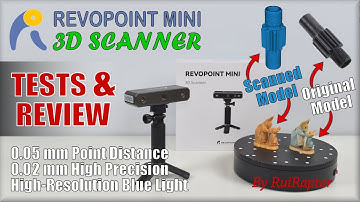 Revopoint MINI High Resolution 3D SCANNER -  Analysis & Tests (Includes Comparison With POP2)