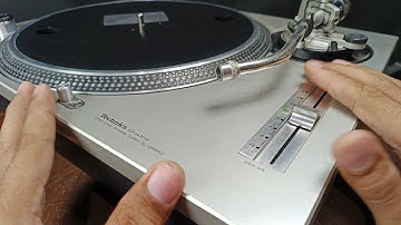 Turntable repair unstable speed Technics SL-1200 MK2