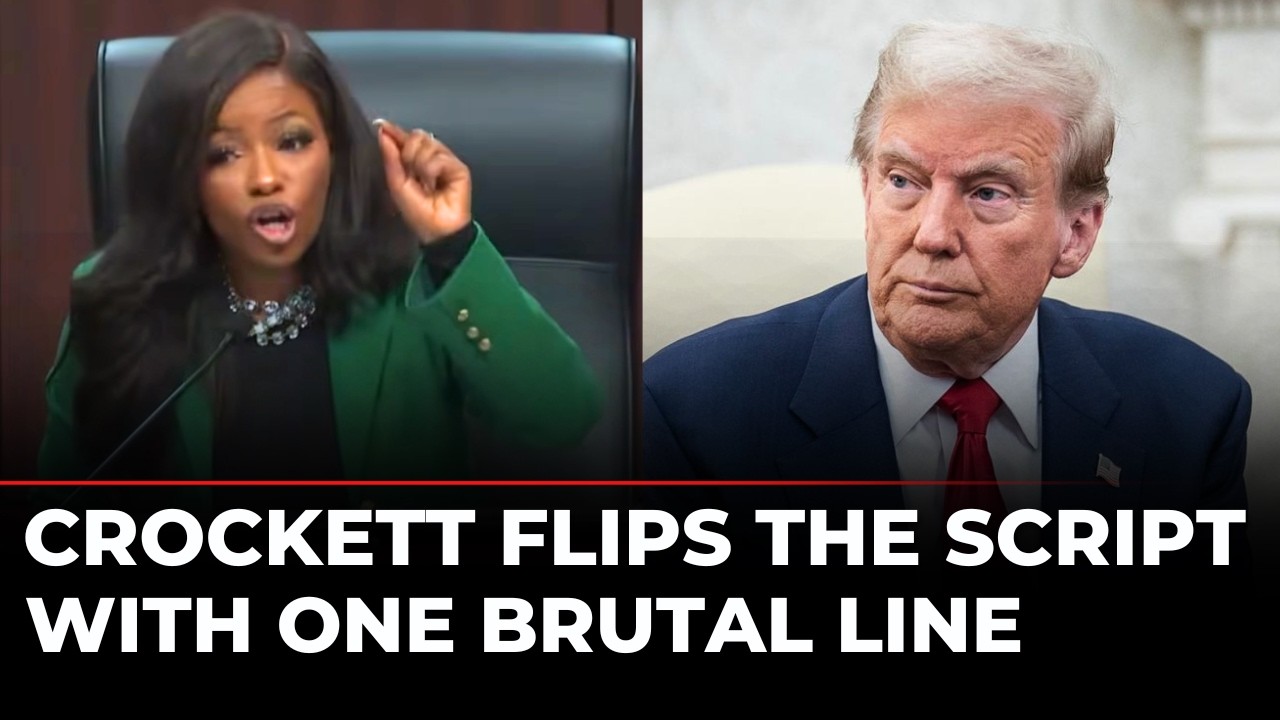 Jasmine Crockett LIVE: Calls Congress 'Cowards' Over Trump-Epstein Ties, Drops Truth Bombs In Speech