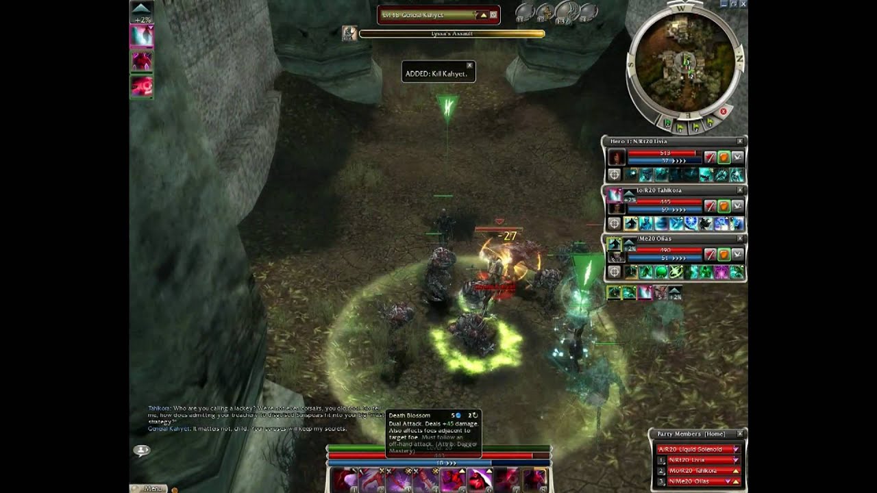 Guild Wars Walkthrough M+B Nightfall #3 Blacktide Den (3/3) [Normal Mode]