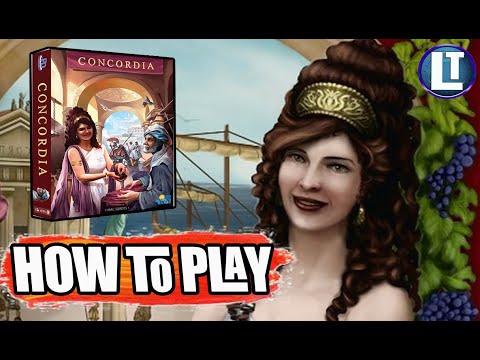 CONCORDIA / NEW DIGITAL Edition 2021 / HOW To PLAY Rules Overview / Tutorial