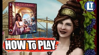 CONCORDIA / NEW DIGITAL Edition 2021 / HOW To PLAY Rules Overview / Tutorial