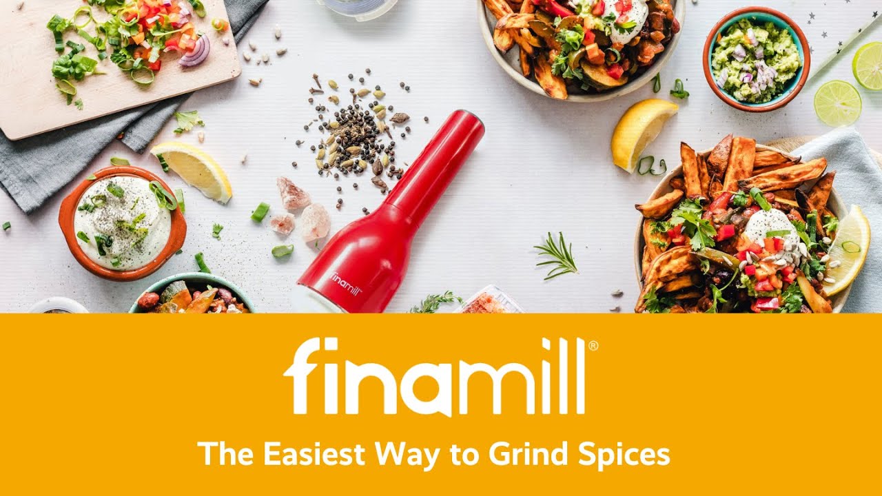 FINAMILL - MACINA SPEZIE RICARICABILE CON DUE POD PRO PLUS ACCIAIO