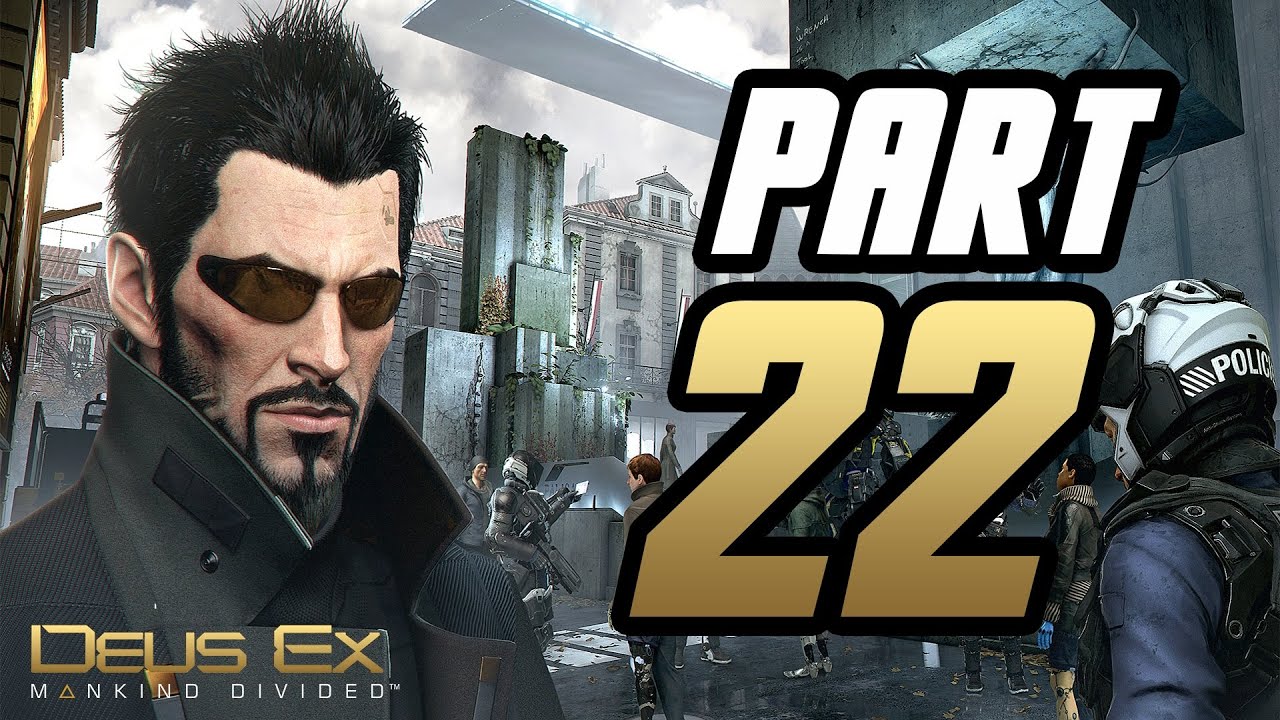  Deus  Ex Mankind Divided 22 Vrada v  Praze CZ Lets 