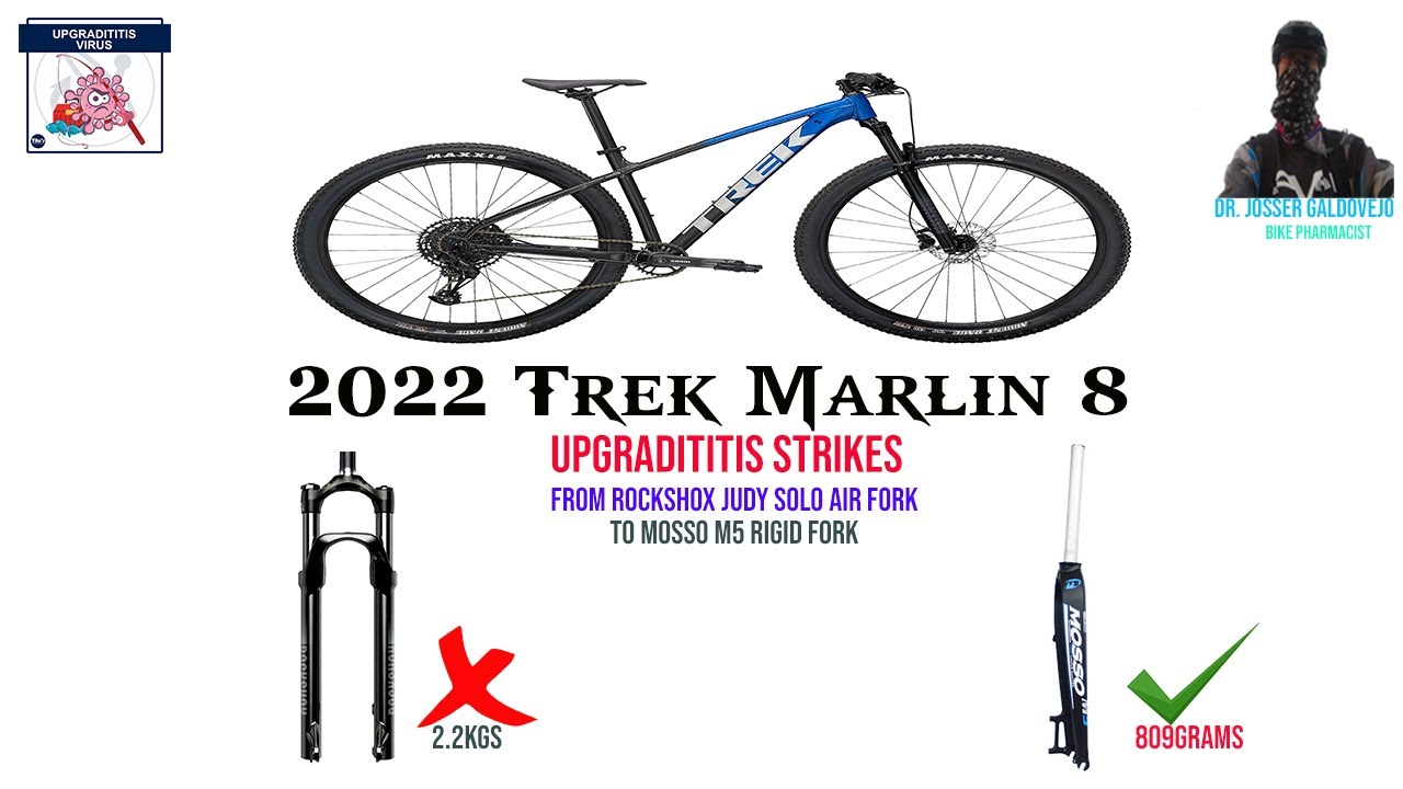 2022 Trek Marlin 8 - Modified fork 