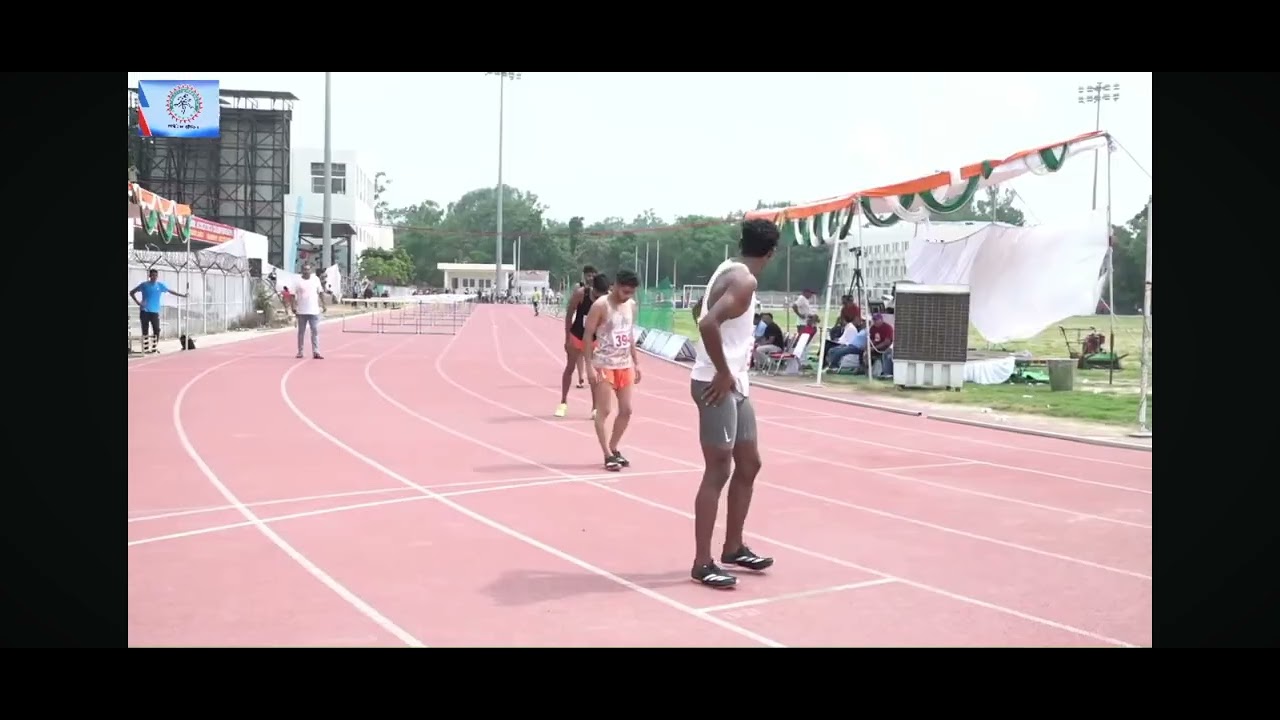 800m final men's 15th haryana state senior athletic championships Karan stadium Karnal Haryana