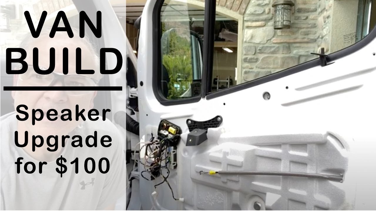 2019 Sprinter Speaker Upgrade for about 100 YouTube