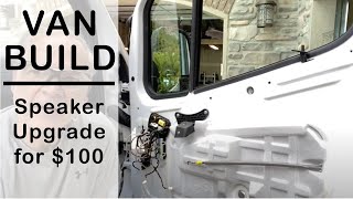 2019 Sprinter Speaker Upgrade for about $100