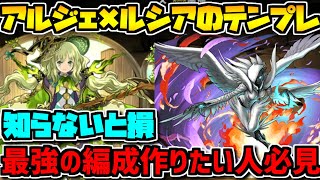 ルシア アルジェの最強テンプレ解説 編成迷ってる人必見 パズドラ Youtube ルシア アルジェの最強テンプレ解説 編成迷ってる人必見 パズドラ Youtube