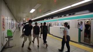 京都市営地下鉄 烏丸線　烏丸御池駅　Kyoto Municipal Subway Karasuma Line Karasuma Oike Station　(2019.8)