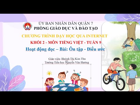 Ôn tập - Luyện tập đọc lưu loát, đọc hiểu văn bản miêu tả