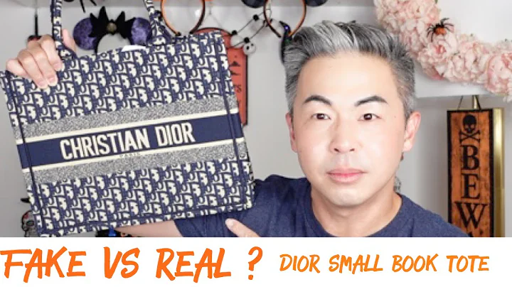 Spotting the Difference: Real vs Fake Dior Smoke Tote Bag