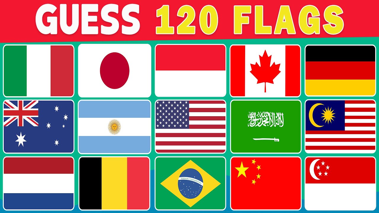 Викторина «Угадай страну по флагу» 🌎 | Викторина по флагам мира