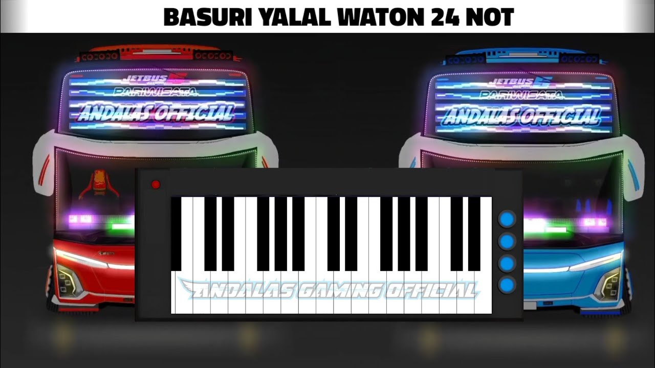 Telolet Basuri Yalal Waton 24 Not Versi Pianika || Basuri Pianika