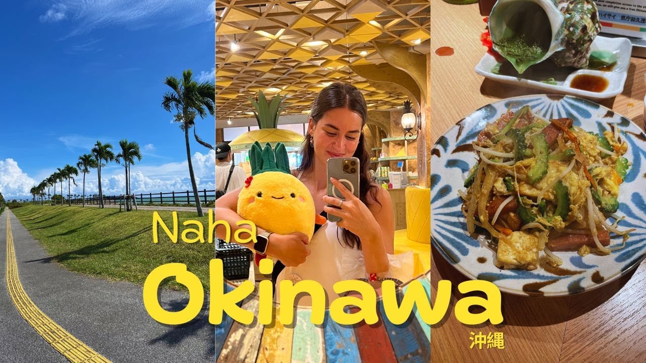 4 days in naha, okinawa 沖縄 | kokusai-dori, zamami island, okinawan food & pokémon at naha airport