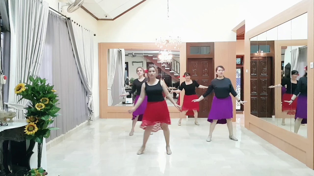 Candlelight line dance YouTube