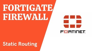 FortiGate Firewall | Static Routing | Hindi/Urdu
