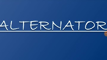 ALTERNATOR WORKING PRINCIPLE IN BANGLA..