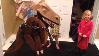 Dinosaur Halloween Costume by Wilfor36 43,243 views 9 years ago 1 minute