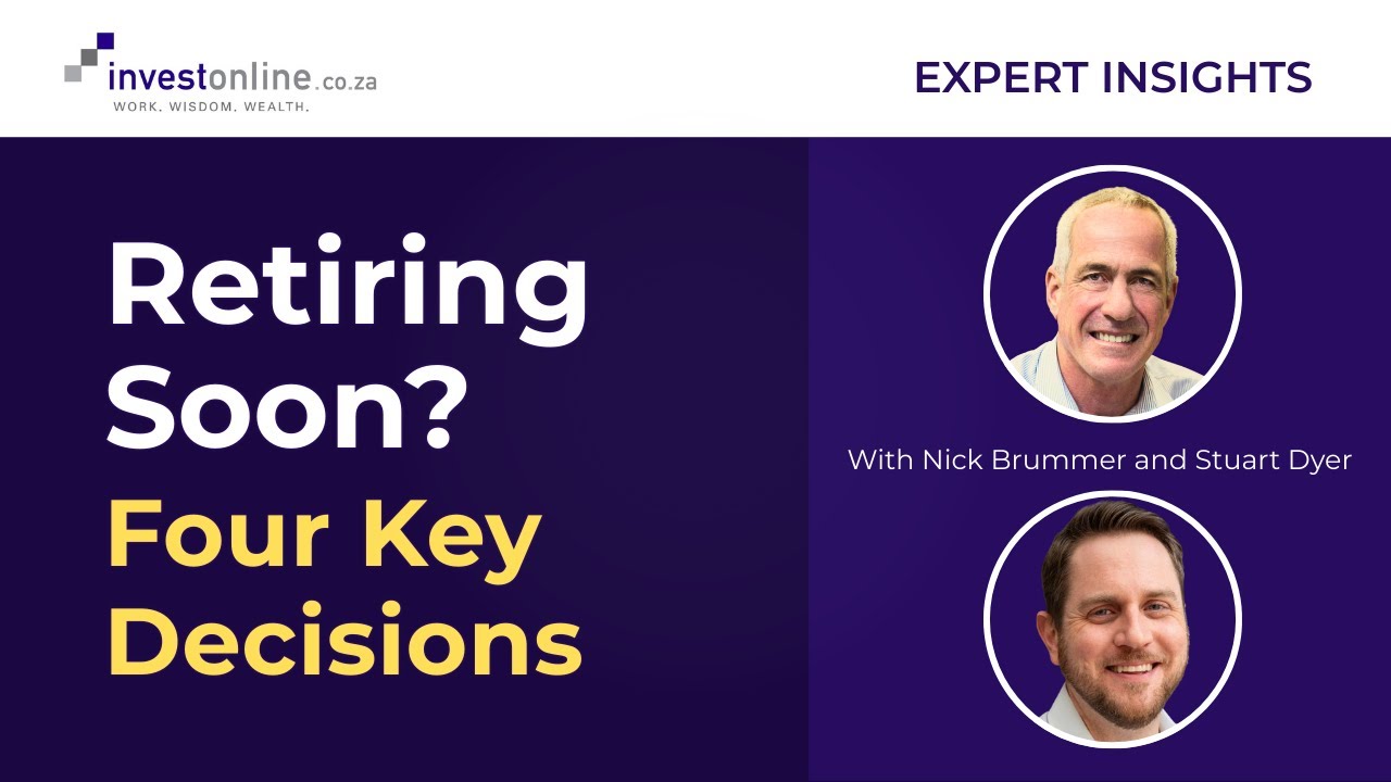 Retirement Planning in SA 2025 – Four Key Decisions | Investonline Insights