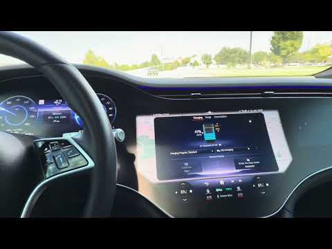 Mercedes EQS 580 SUV Charges Super Fast At 50% Battery! It’s Great!!