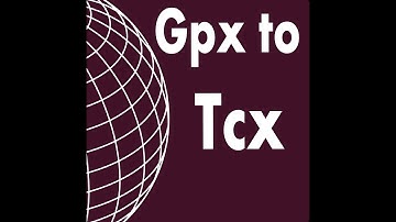 convert gpx to tcx